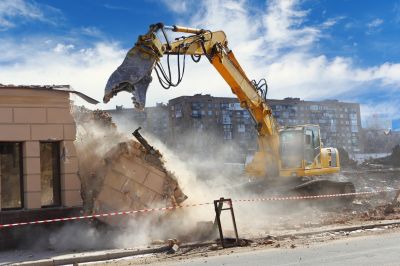 Heavy Machinery in Demolition