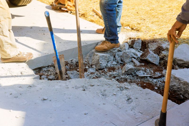 Concrete Pathway Removal in Sacramento, CA